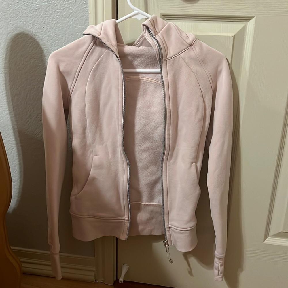 strawberry milkshake lululemon define jacket